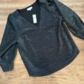 Anthropologie Ro + Dee Cassidy Black Top NWT