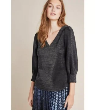 Anthropologie Ro + Dee Cassidy Black Top NWT