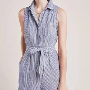 Anthropologie Striped Romper